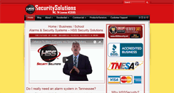 Desktop Screenshot of hsssecurity.net